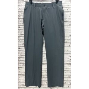 Under Armour UA Golf Pants Men's 34X30 Gray Performance Straight Fit 1377300-012